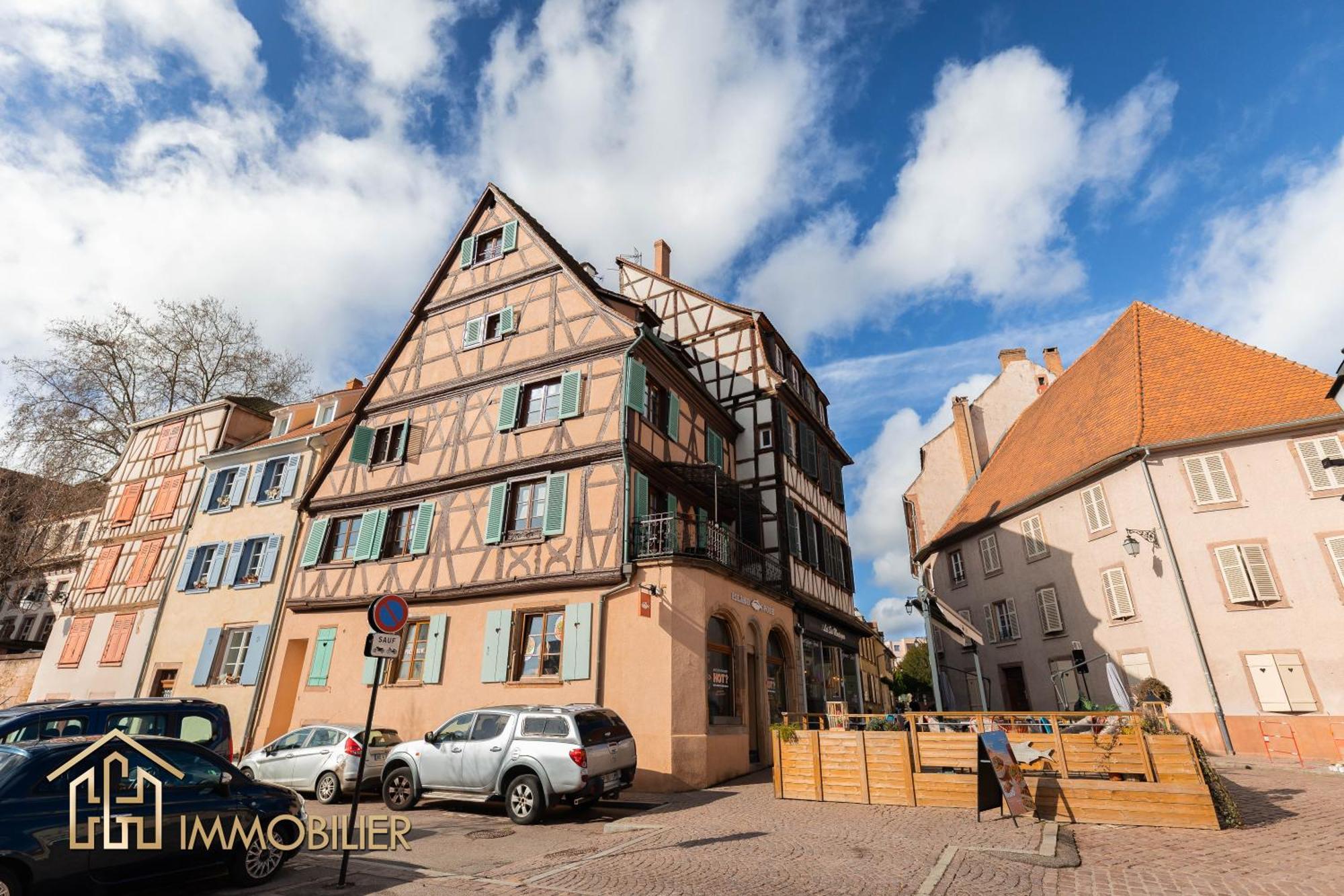 Au Bonheur Des Anges Appartement 2 Chambres Avec Terrasse Colmar Exteriör bild